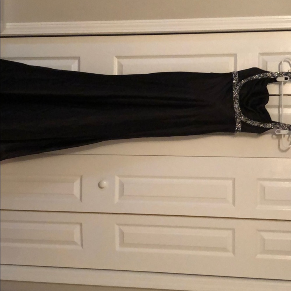 Black formal dress